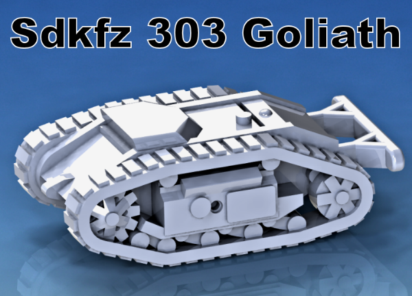 Picture of 1:87 Scale - Sdkfz 303 Goliath (Petrol)