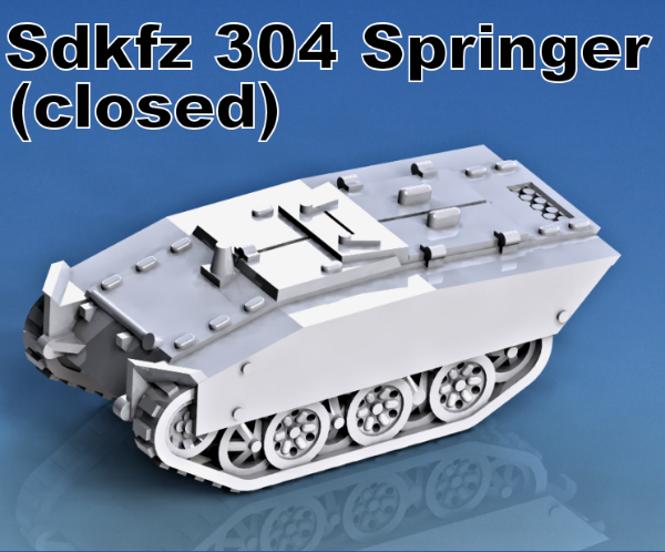 Picture of 1:87 Scale - Sdkfz 304 Springer - Closed