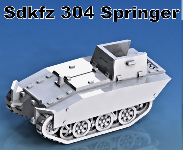 Picture of 1:100 Scale - Sdkfz 304 Springer - Open