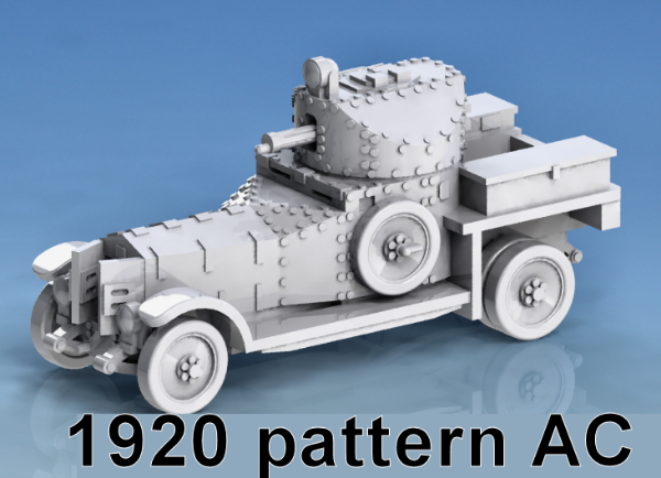 Picture of 1:87 Scale - 1920 Armoured Car - RAF Turret