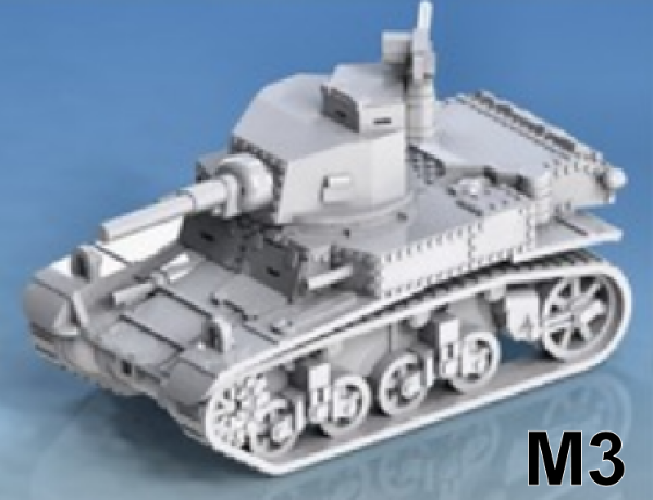 Picture of 1:87 Scale - M3 Stuart - Early