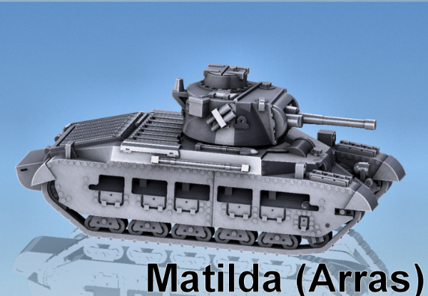 Picture of 1:100 Scale - Matilda II (BEF)