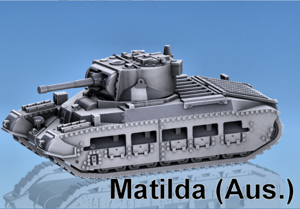 Picture of 1:72 Scale - Matilda II Aus