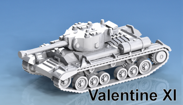 Picture of 1:72 Scale - Valentine XI