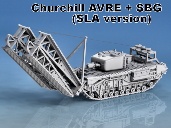 Picture of 1:100 Scale - Churchill IV AVRE - Sbg