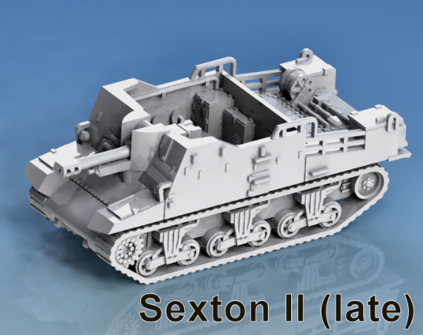 Picture of 1:72 Scale - Sexton II - Late