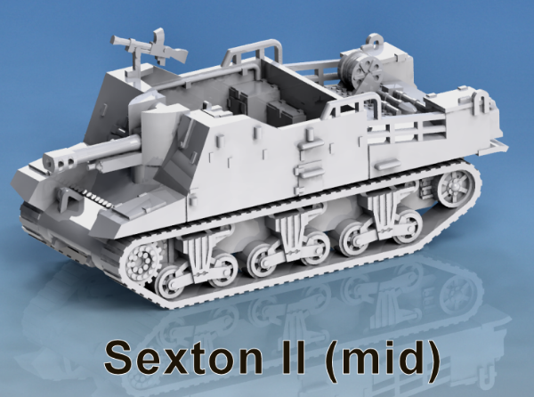 Picture of 1:87 Scale - Sexton II - Mid