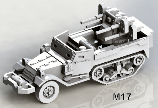 Picture of 1:100 Scale - M17 Halftrack