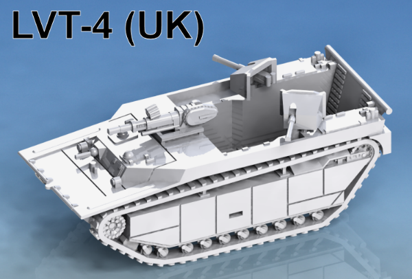 Picture of 1:100 Scale - LVT-4 With Polsten Cannon
