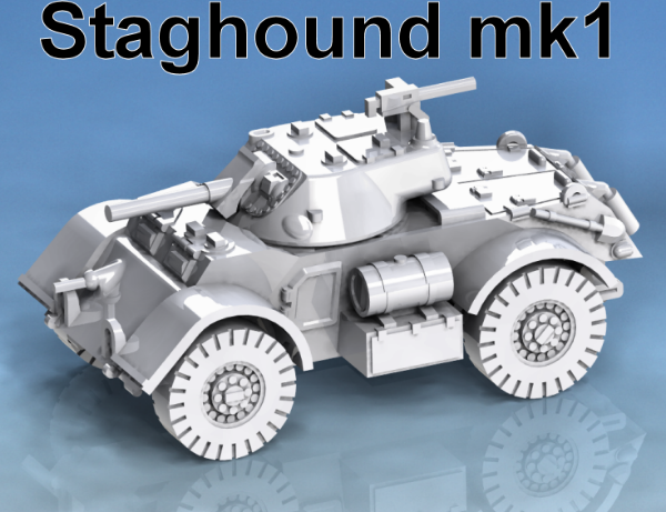 Picture of 1:72 Scale - Staghound I