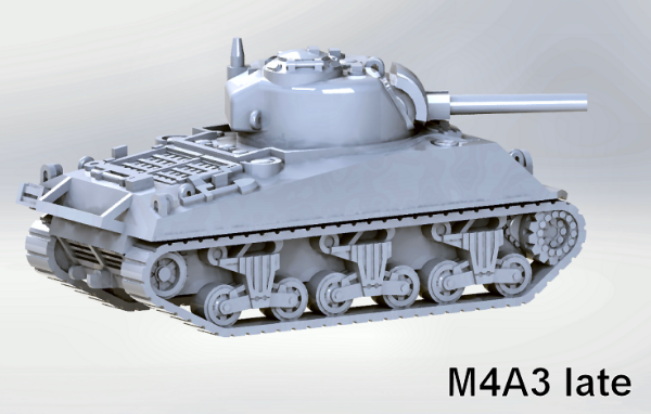 Picture of 1:87 Scale - M4A3 - Late