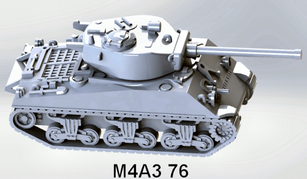 Picture of 1:72 Scale - M4A3 - 76
