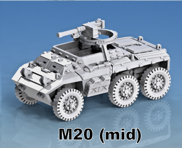 Picture of 1:72 Scale - M20 Command Car - Mid - No Guards
