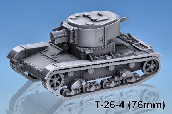 Picture of 1:87 Scale - T-26-4-76mm