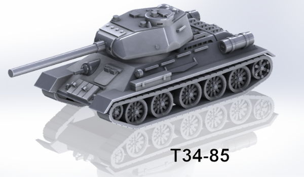 Picture of 1:72 Scale - T-34-85 - 1944