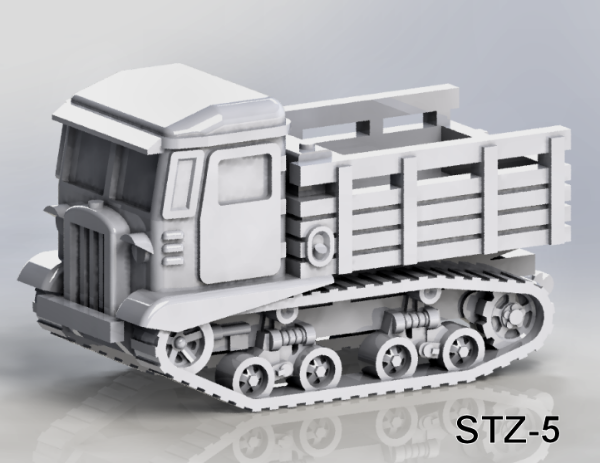 Picture of 1:87 Scale - STZ-5 Tractor