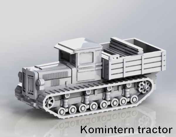 Picture of 1:100 Scale - Komintern Tractor