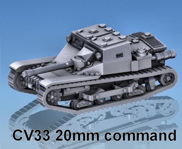 Picture of 1:72 Scale - CV-33 With 20mm Cannon