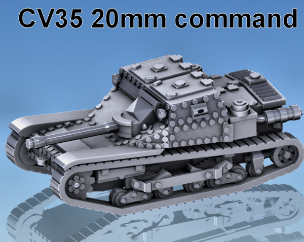 Picture of 1:100 Scale - CV-35 Command With 20mm Cannon