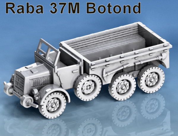 Picture of 1:100 Scale - Raba Botond I - All Open, No Hoops
