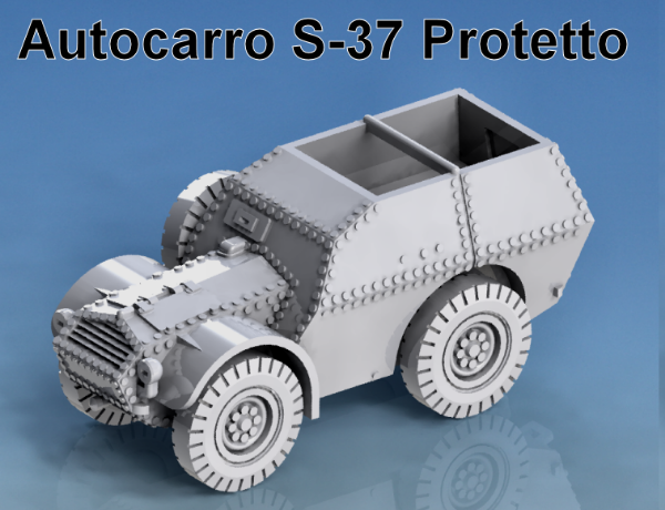 Picture of 1:72 Scale - Autocarro S-37 Protetto - Rail, Spare