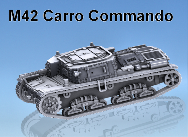 Picture of 1:100 Scale - M42 Carro Commando - No Strap