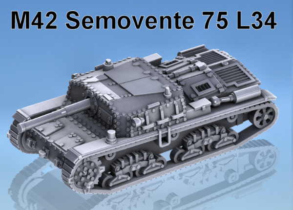 Picture of 1:72 Scale - M42 Semovente 75 L34 - Guides