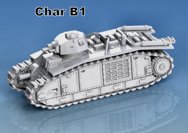 Picture of 1:87 Scale - Char B1