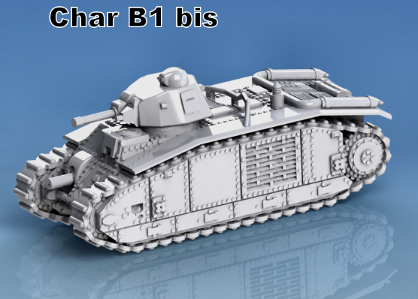 Picture of 1:100 Scale - Char B1 Bis