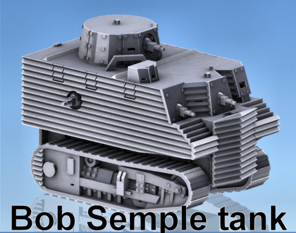 Picture of 1:72 Scale - Bob Semple Tractor Tank - Full Armour