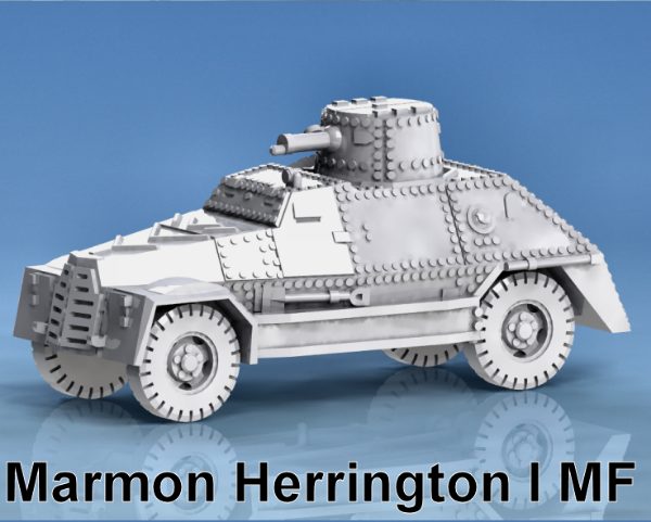 Picture of 1:72 Scale - Marmon Herrington Armoured Car MK1 - Sand Channels