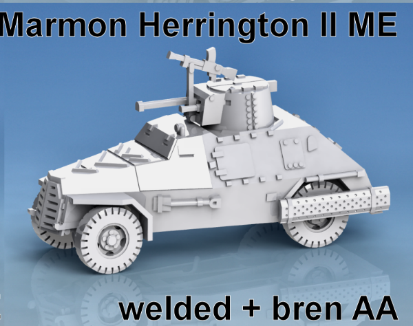 Picture of 1:72 Scale - Marmon Herrington Armoured Car MKII Welded - Sand Channels