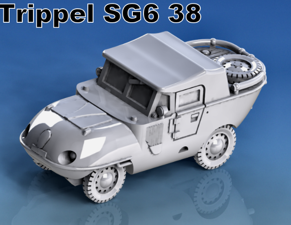 Picture of 1:100 Scale - Trippel SG-6-38 - Closed Spare