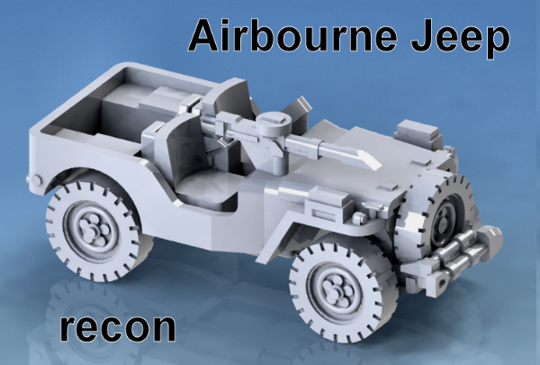 Picture of 1:87 Scale - Jeep - Airborne - Recon