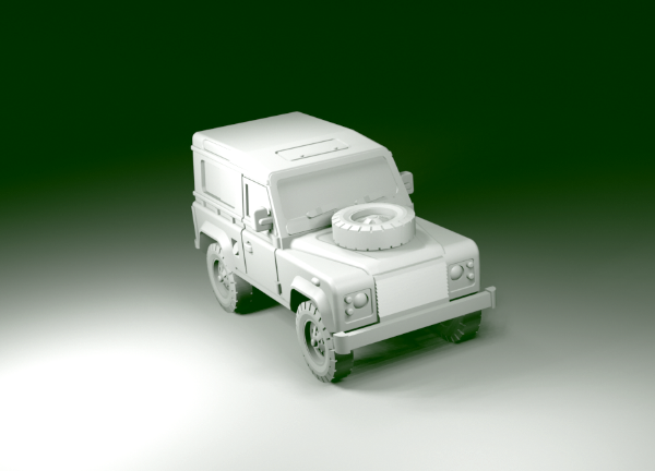 Picture of 1:100 Scale - Land Rover 90 Station Wagon Sunroof Rostyle