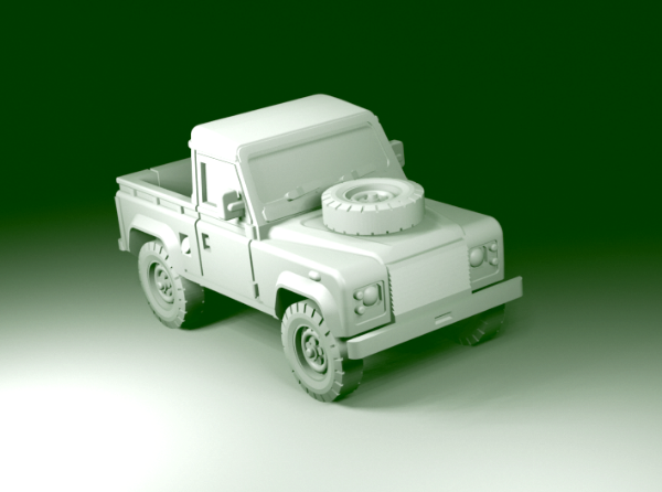 Picture of 1:87 Scale - Land Rover 90 Truck Cab Open