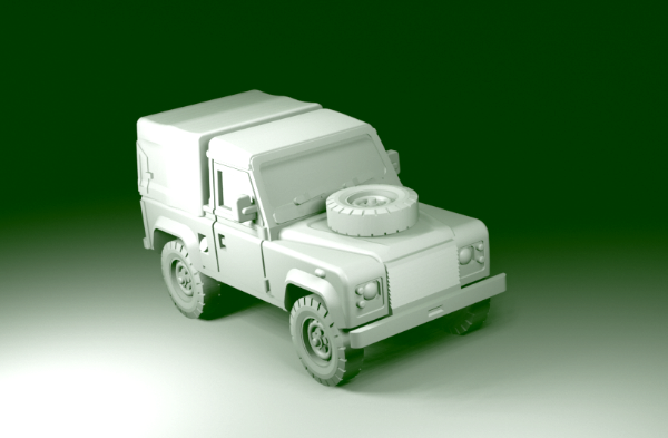 Picture of 1:100 Scale - Land Rover 90 Truck Cab
