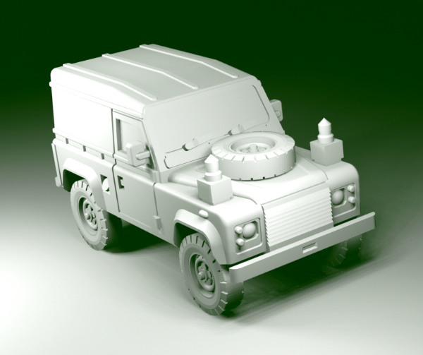 Picture of 1:87 Scale - Land Rover 90 TUL Hardtop FFR Early