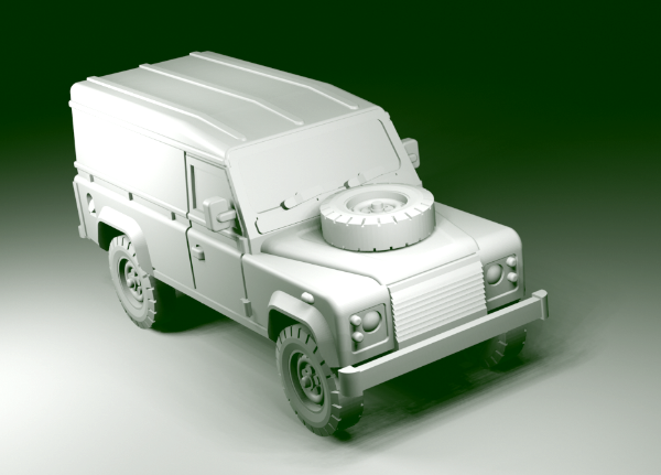 Picture of 1:72 Scale - Land Rover 110 Hardtop Civilian