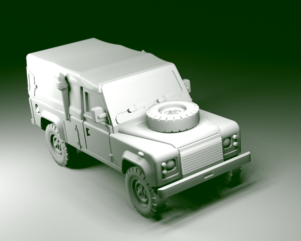 Picture of 1:72 Scale - Land Rover 110 TUM Soft Top FFR Late