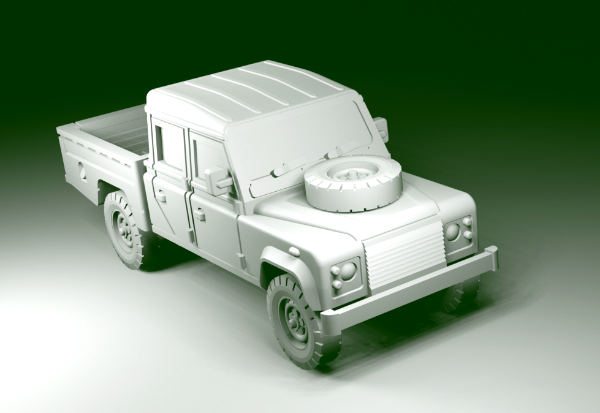 Picture of 1:72 Scale - Land Rover 127 Crew Cab Civilian