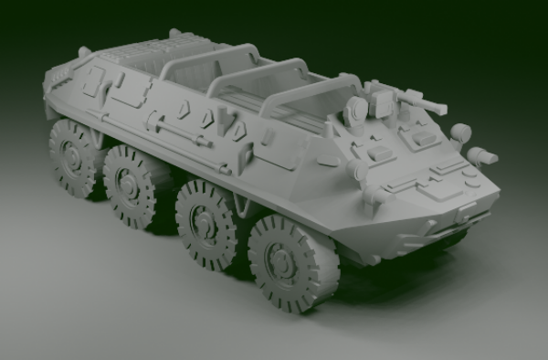 Picture of 1:72 Scale - BTR60P - Open - MG