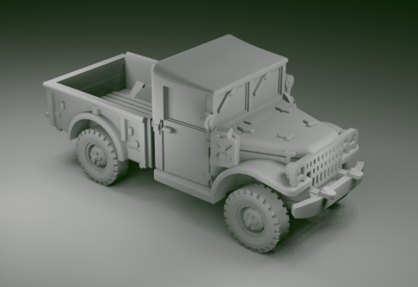 Picture of 1:72 Scale - Dodge M37 - No Winch