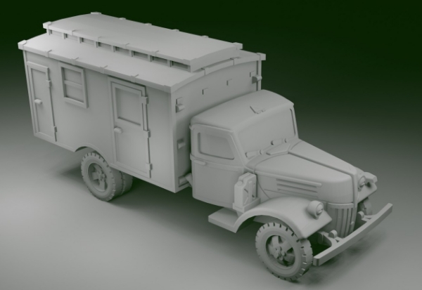Picture of 1:87 Scale - Ford V3000 Maultier - Mid - Radio