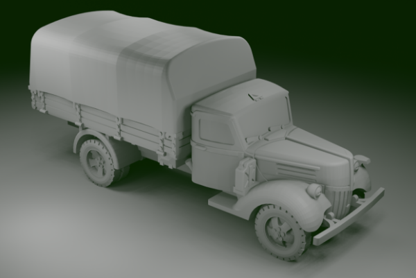 Picture of 1:72 Scale - Ford V3000 - Early - Closed
