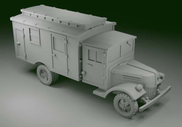 Picture of 1:72 Scale - Ford V3000 - Late - Radio