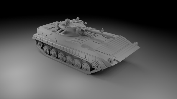Picture of 1:72 Scale - BMP2 - Old Skirts - Turret With No Launcher