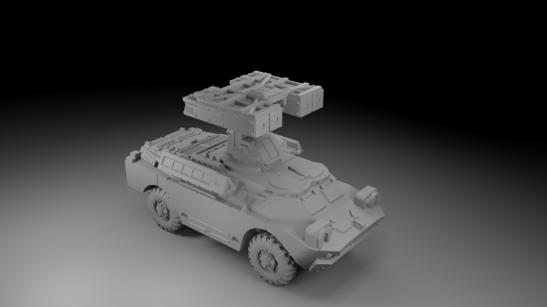 Picture of 1:87 Scale - BRDM-2 AT-9 Gaskin - Mid - Spare Missiles