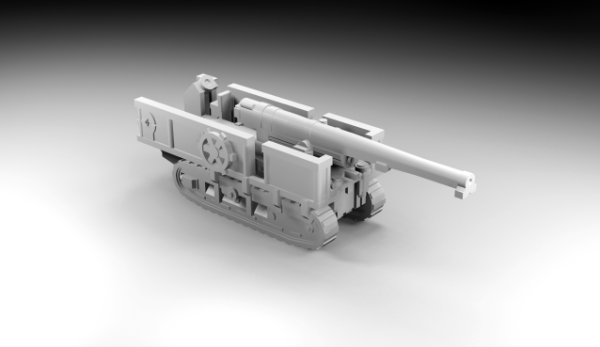 Picture of 1:144 Scale - St Chamond SPG - Filledin Rails