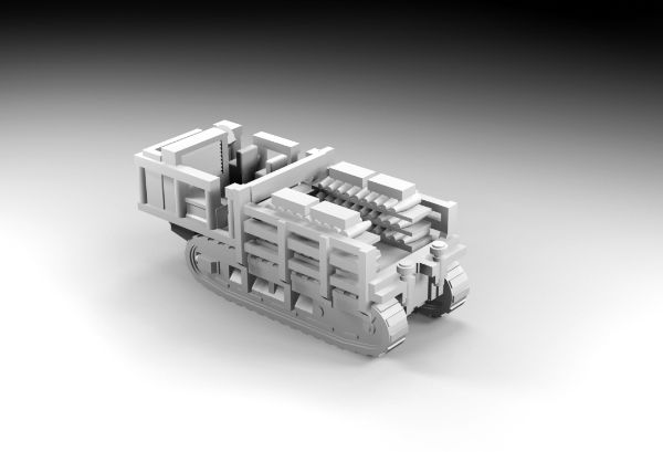 Picture of 1:200 Scale - St Chamond Tractor